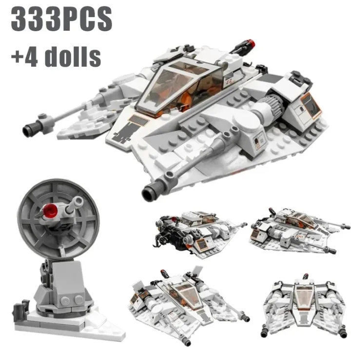309PCS%20Air%20Combat%20Aircraft%2075259%20Ship%20Space%20War%20Snowspeeder%20Action%20Figures%20Assemble%20Building%20Blocks%20Toy%20Ornament%20Model%20Bricks%20-%20Image%202