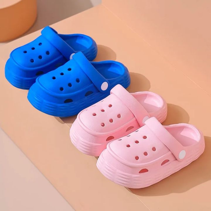 Children's%20Slippers%20Boys%20And%20Girls%20Bao%20Head%20Anti-collision%20Summer%20Soft%20Bottom%20Wear%20Baby%20Slippers%20Outside%20The%20Home%20-%20Image%202