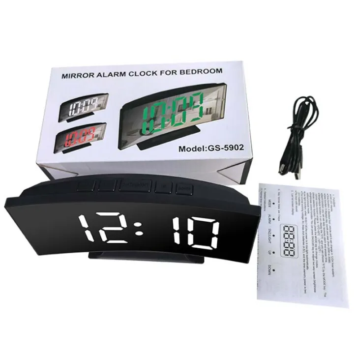 Electronic%20Alarm%20Clock%20Noiseless%20Design%20Digital%20LED%20Large%20Display%20Mirror%20Electronic%20Clock%20Digital%20Alarm%20Clock%20LED%20Mirror%20Clocks%20-%20Image%203