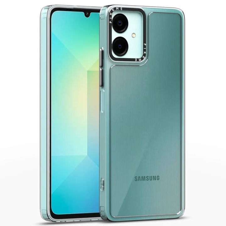 Samsung Galaxy A06 Flexible Clear Transparent Soft TPU Back Case Cover