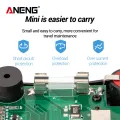 ANENG M118A Digital Mini Multimeter Tester Auto Mmultimetro True Rms Tranistor Meter with NCV Data Hold 6000counts Flashlight. 