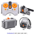 Technical Parts Building Blocks Electronic Model MOC Power Functions Motor IR Speed Remote Control Receiver Battery Box DIY Toys. 