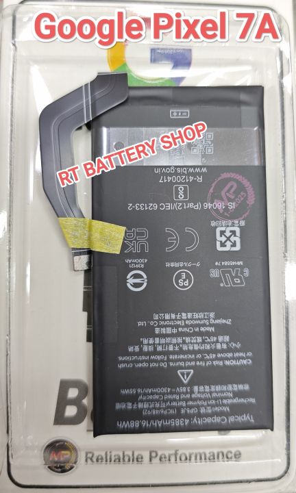 Google Pixel 7A Replacement Phone Battery Model GP5JE - 4385mAh | Daraz ...