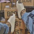 Men's slippers, home sandals, couples, household thick soles, anti slip, wear-resistant soft sandals, indoor coconut yzy slide.