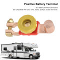 6V 12V 24V Battery Disconnect Switch Power Cut Off Positive Battery Terminal Connector for Car RV ATV Battery Disconnect Switch. 