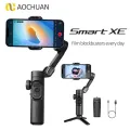 AOCHUAN Smart XE 3-Axis Handheld Gimbal Stabilizer for Smartphone with Fill Light for iPhone Android Face Tracking Tiktok Vlog. 
