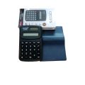 small calculator for school use in good quality with cover. 
