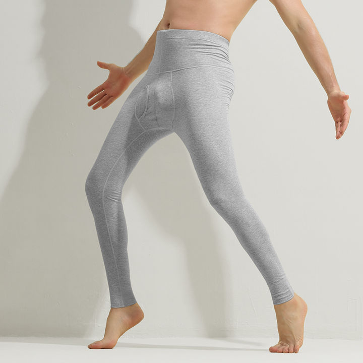 men's%20pure%20cotton%20single-piece,%20tled%20thermal%20pants,%20tight%20underpants,%20high-waisted%20pants%20-%20Image%204