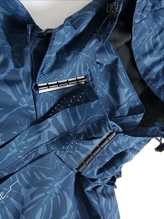 2025%20Men's%20Casual%20Waterproof%20Windbreaker%20Jacket%20Full%20Zip%20Up%20Hooded%20Shell%20Outdoor%20Hiking%20Coat%20For%20Autumn%20Plus%20Size%20-%20Image%205