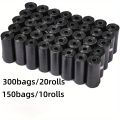 300/150pcs Dog Poop Bags, Portable Pet Waste Bags, Durable And Leak Proof Pet Garbage Bags, Pet Cleaning Supplies. 