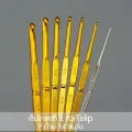 2 Head crochet needles, Japanese crochet Tulip needles, Clover knitting needles. 