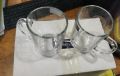 06 Piece coffee Cups . Household Tea Cup Glass Espresso coffee cup packing of 6 cups . 