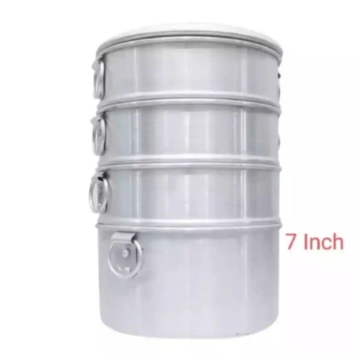 7%20Inch%20Aluminium%20Momo%20Steamer%203%20Tiers%20-%20Image%203