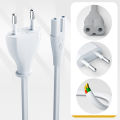Premium Euro Power Cord TPE 2-Prong EU to Figure 8 IEC C7 Power Cable for XiaoMi PS5 PS4 Apple TV Xbox Mac mini power Kabel Cord. 
