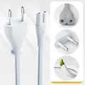 Premium Euro Power Cord TPE 2-Prong EU to Figure 8 IEC C7 Power Cable for XiaoMi PS5 PS4 Apple TV Xbox Mac mini power Kabel Cord. 