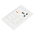 Orchid 6 Gang + Socket. 