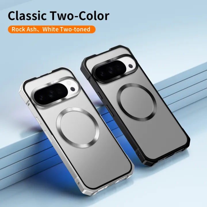 Push%20Pull%20Matte%20PC%20Hard%20Shockproof%20Case%20For%20Google%20Pixel%2010%209%20Pro%20XL%20Pixel%209a%208%20Pixel8%20Pro%20Magnetic%20Wireless%20Charging%20Back%20Cover%20-%20Image%205