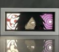 Uchiha Madara 3D Anime LED Light Box Uchiha Itachi Action Figure Toys Paper Carving Light Kid. 