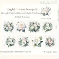 PET Washi Tape Flower Garden Series Decorative Tape Set DIY Sticker for Plant and Flower Lovers Diary DIY Material Collage Tape. 