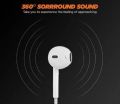 Handsfree Earphones with Deep Bass Sound, High Volume Output & Gaming Ready Audio - Wired in-Ear Headphones with Mic for All Android Smartphones & Devices. 
