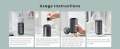 BASEUS Time Aromatherapy Machine Humidifier Car Air Freshener 75ML. 