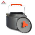 Widesea 1.1L 2L1.5L Camping Water Kettle Outdoor Coffee Kettle Tableware Picnic Set Supplies Equipment Utensils Tourism Cookware.