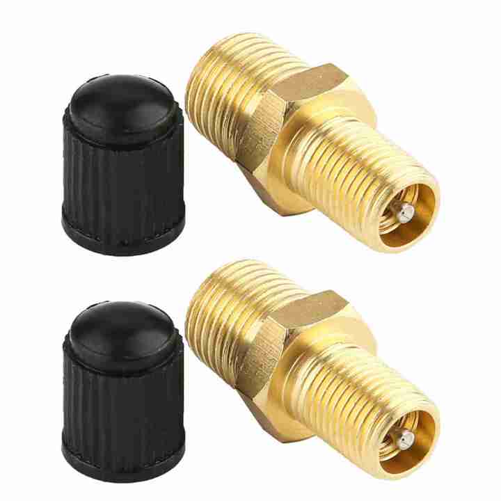 2Pcs Air Compressor Tank Fill Valve Air Valve Brass Valve Air ...
