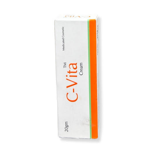 C-vita cream 20g C-Vita Cream 20g - Skin Brightening, Anti-Aging, Vitamin C Face Moisturizer for Glowing & Healthy SkinHigh-concentration Vitamin C

Fast-absorbing lightweight formula

Anti-pigmentation action

Improves skin elasticity

Suitable for daily