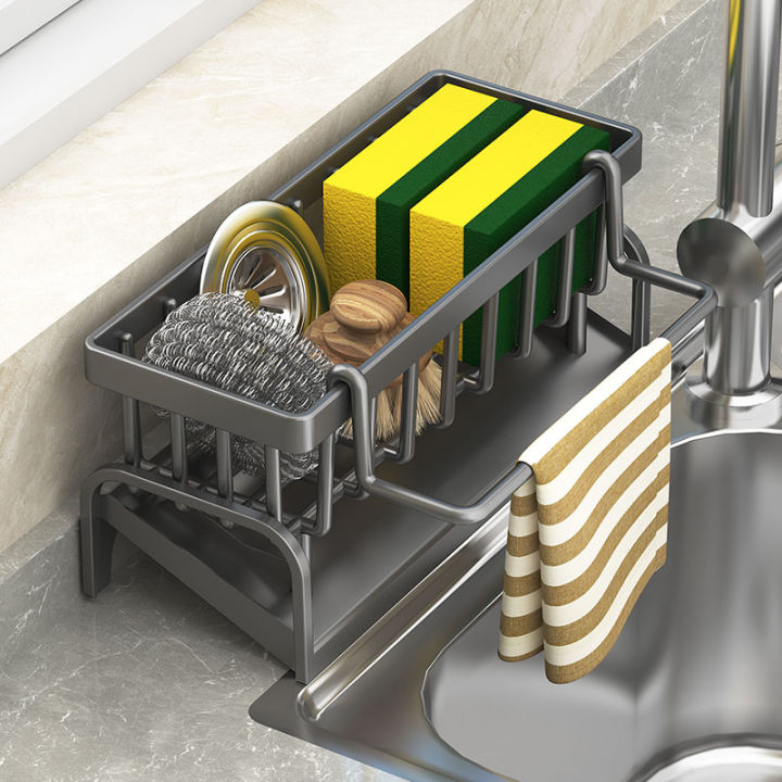 Kitchen%20Shelf%20Cleaning%20Cloth%20Storage%20Draining%20Rack%20Household%20Detergent%20Sponge%20Rack%20Water%20Sink%20Water%20Sink%20Water%20Sink%20Artifact%20-%20Image%205