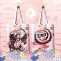 Anime Demon Killer Printing Canvas Tote Bag Cartoon Figure Nezuko Kocho Shinobu Tomioka Giyuu Double Printing Shopping Bag. 