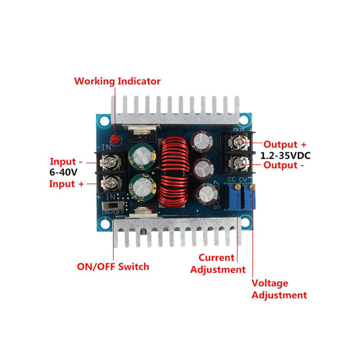 DC%20300W%2020A%20CC%20CV%20Constant%20Current%20Adjustable%20Step%20Down%20Converter%20Voltage%20Buck%20Current%20Source%20Module%20-%20Image%206