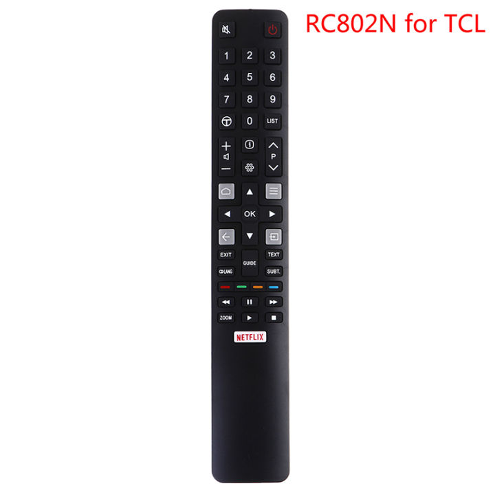 Original Remote Control RC802N YUI1 For TCL Smart TV U43P6046, U49P6046, U55P6046, U65P6046