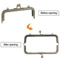 Mini Metal Purse Frame Kiss Clasp Bag Hardware Vintage Bag Kiss Clasp Lock Purse Clasp Frame Bag Making.