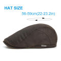 Winter Autumn Fashion Newsboy Cap Men Women Warm Vintage Casual Berets Gatsby Flat Hat Peaked Cap Adjustable.