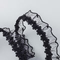 10 Yard 1.5cm Elastic Braid Hollow Lace Embroidery Collar Ribbon Patchwork Material Handmade DIY Apparel Sewing Supplies.