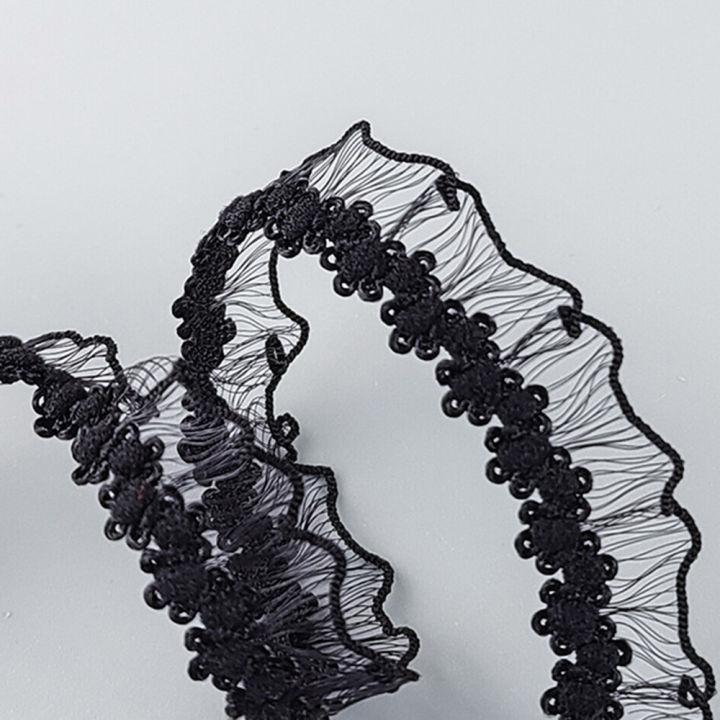 10 Yard 1.5cm Elastic Braid Hollow Lace Embroidery Collar Ribbon Patchwork Material Handmade DIY Apparel Sewing Supplies
