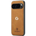 Business Retro Sheep Skin PU Leather Phone Case For Google Pixel 10 9 Pro XL 9A 8A 7A 6A Pro Solid Color Skin Feel Protect Cover.
