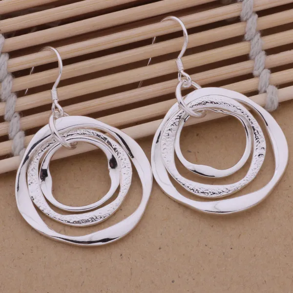 Production%20charm%20women%20lady%20Valentine's%20gift%20%20silver%20color%20circles%20earringscharm%20Women%20free%20shipping%20%20jewelry%20-%20Image%205