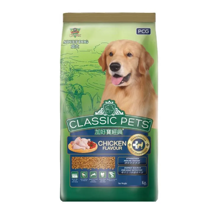 Classic Pets Adult Dog Dry Food Chicken Flavor 10Kg