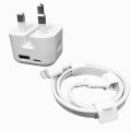 USB-C + USB-A Genuine 35 Waat Dual Port Charger For I-phone And More Device 6 Months Warrnty. 