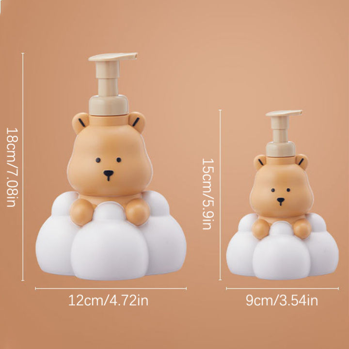 Cartoon%20Cloud%20Bear%20Foaming%20Soap%20Dispenser%20Bathroom%20Hand%20Sanitizer%20Shampoo%20Shower%20Gel%20Refillable%20Pump%20Bottle%20Making%20Foam%20Containe%20-%20Image%206