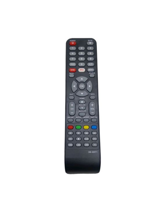 2207 SMART Model Tv Remote Control For Rangs,Minister,Transtec,Hamim,MME Android Led Tv.