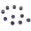 10PCS 12MM*8.5MM 12085 Passive Buzzer 42R Resistance 3V 5V 9V 12V in Common Use Mini Piezo Buzzers Kit, for Arduino. 