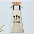 Waterproof Multicolor Kitchen Apron for Women | Oil-Proof Adjustable Cooking Apron with Pocket | Hand-Wiping Kitchen Apron. 