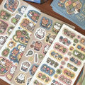 Cute Cartoon Graffiti Teddy Bear Rabbit Stickers Korea Handbook Diary Notebook Planner Scrapbook Diy Decorative Stickers. 