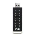 DM FD063 256-bit Encrypted USB Drive Password Secure Flash Drive USB3.2 U Disk Support Reset/Wipe/Auto Lock Function. 