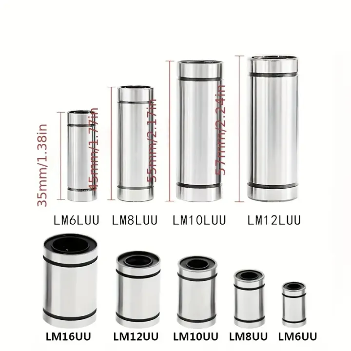 10pcs%20LM8%20LM8UU%20LM3UU%20LM10UU%20LM16UU%20LM6UU%20LM12UU%20LM14UU%20Linear%20Bushing%208mm%20CNC%20Linear%20Bearings%20for%20Rods%20Rail%20Linear%20Shaft%20Parts%20-%20Image%202