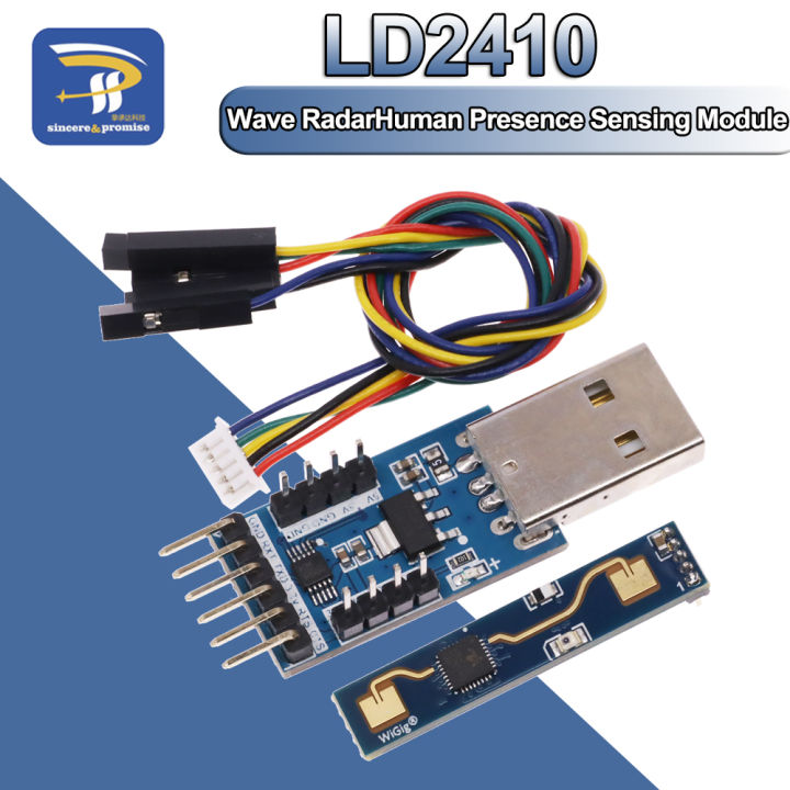 HLK-LD2410 LD2410 24G FMCW 24GHz Smart Human Presence Sensing Radar ...