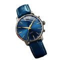 Men's Casual Quartz Watch Easy to Read Dial Watch with Leather Band & Pin Buckle n Birthday Gift. 