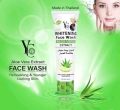YC Whitening Face Wash Aloe Vera Extract 50ml & 100ml.